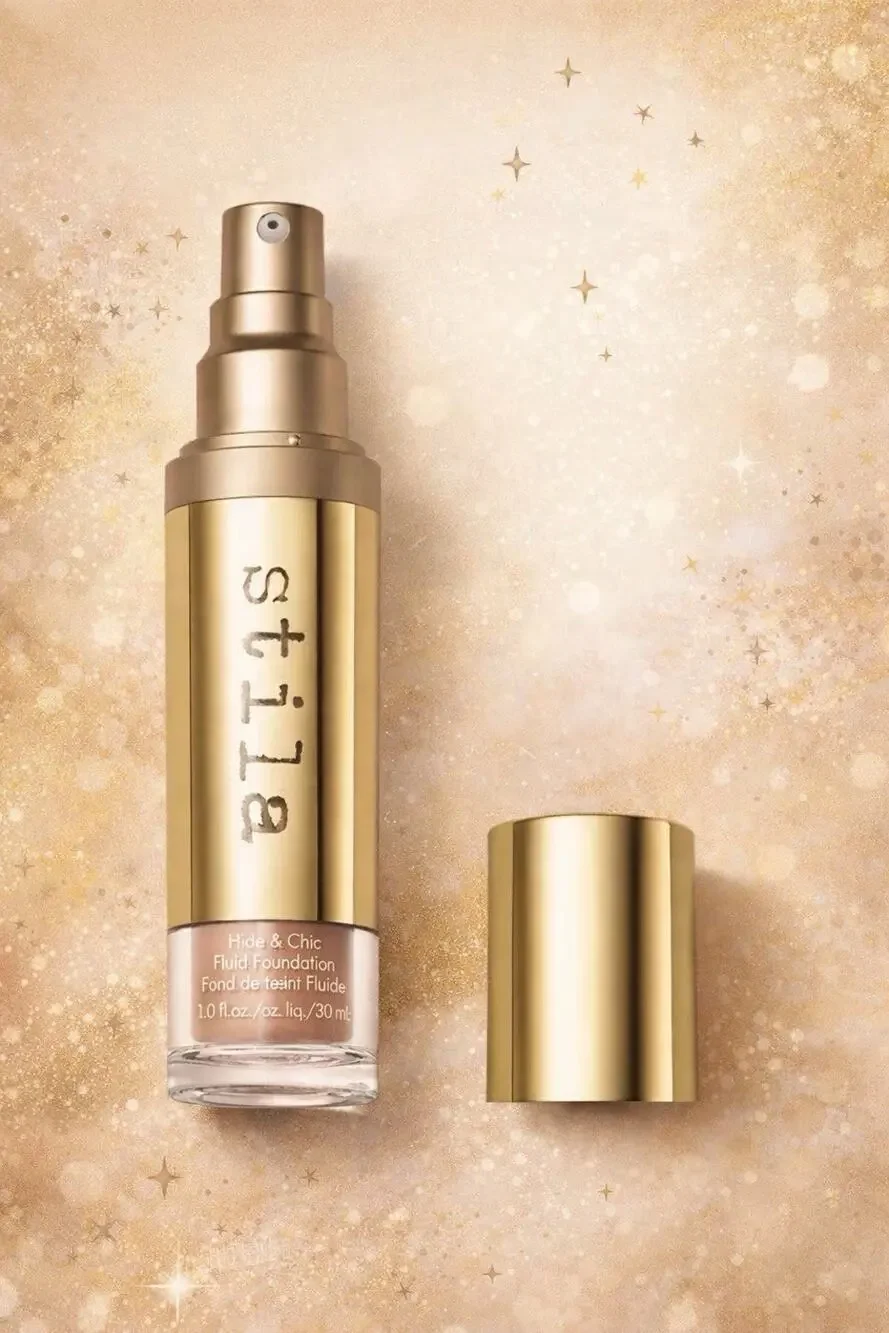 stila - Hide & Chic Fluid Foundation - Deep 3 - 1 oz Satin Finish